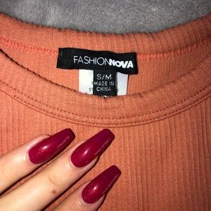 Fashion Nova Ribbed Bodysuit